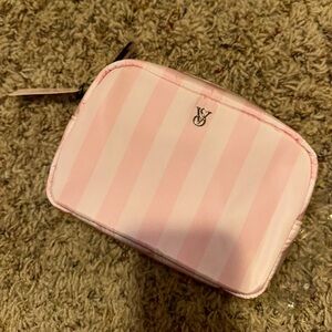 Pink Striped Women's Bag 🩷🤍